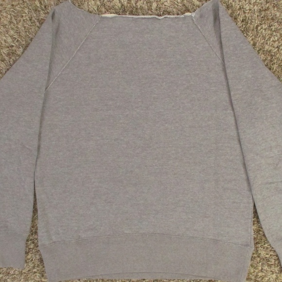 NFL Gray Love Colts Women's Crew Neck Sweater - Picture 6 of 9